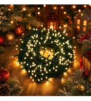 YÜKSEK KALİTE PROFESYONEL GERÇEK GÜN IŞIĞI LED IŞIK 9 METRE 96 LED 220 V EKLEMELİ NOEL AĞACI IŞIĞI