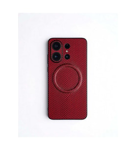 Xm Redmi Note 13 (4G) Karbon Magnetik Magsafe Kılıf Modeli