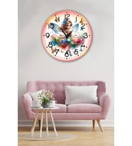 bilge Tasarım Çocuk Odası Duvar Saati 30 x 30 CM (Karışık)