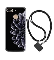 General Mobile GM8 Go GM9 GM20 Pro Plus Kılıf Boyun Askılı Silikon Çiçekler 1639