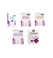 Karekök Yayınları Karekök 5.sınıf Türkçe-matematik-fen-sosyal Konu+tüm Dersler Soru (Çok Renkli)