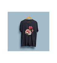 Oversize Hibiscus Flowers Tasarım Unisex T-shirt