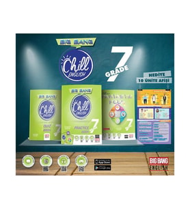 BIG BANG 7. SINIF CHILL ENGLISH PRACTICE BOOK (3’lü Set)