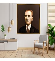 ÇERÇEVELİ ATATÜRK TABLO S101