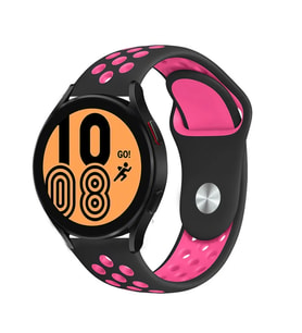 Samsung Gear S3 22mm Uyumlu Kordon Silikon Esnek Yumuşak Delikli Spor KRD-02 Kayış