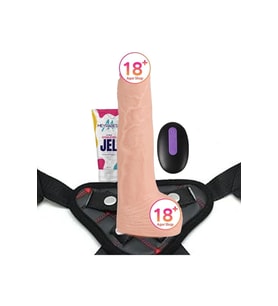 Dildo Series Harding 22 cm Uzaktan Kumandalı Realistik Titreşimli Strapon