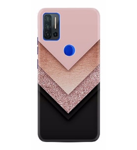 Reeder P13 Blue Max Pro Kılıf Desenli Silikon Great Marble 1405