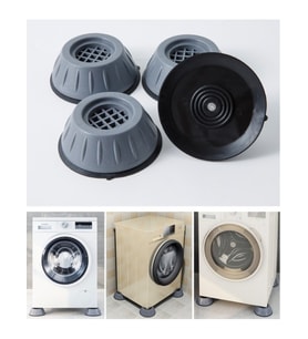 Çamaşır Makinesi Titreşim Engelleyici Stoper GRİ 4 lü Set (5343)