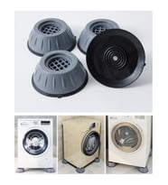 Çamaşır Makinesi Titreşim Engelleyici Stoper GRİ 4 lü Set (5343)