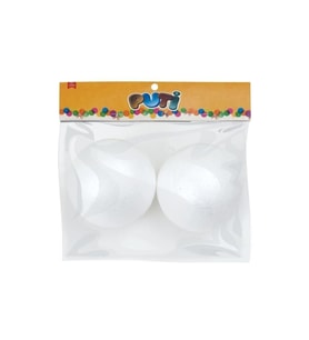 Puti Köpük Top 10 CM 2 Li Paket