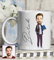 Kişiye Özel Karikatür Tasarım Kupa Bardak 95619