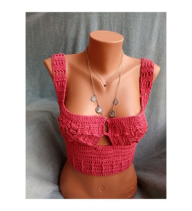 Handmade Crop Top Büstiyer