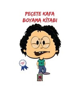 Peçete Kafa Boyama Kitabı
