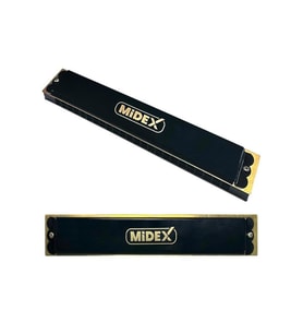 Midex HN-24BK Siyah 24 Delikli Mızıka Do (c)