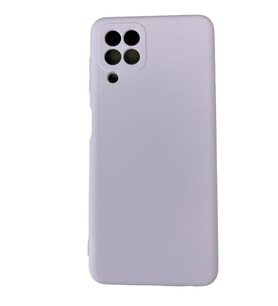 Galaxy A22 ile Uyumlu Cappy Silikon Kılıf Lila