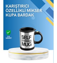 Çift Katmanlı Termos Özellikli Karıştırma Motorlu Kupa