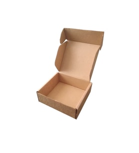 Ambalaj Markt Kesimli E-Ticaret Kargo Kutusu 17x17x6 Cm Esmer 50 Adet
