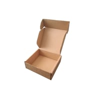 Ambalaj Markt Kesimli E-Ticaret Kargo Kutusu 17x17x6 Cm Esmer 50 Adet