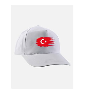 Türk Bayraklı Şapka (Standart)