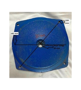 1.5 Hp Salyangoz Santrifüj Pompa Arka Ara Gövde-Yedek Parça