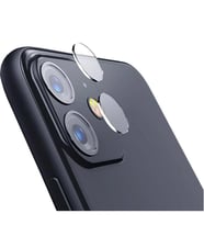 Apple iPhone 11 İle Uyumlu Kamera Camı (Siyah)