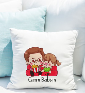 Canım Babam Tasarımlı Yastık
