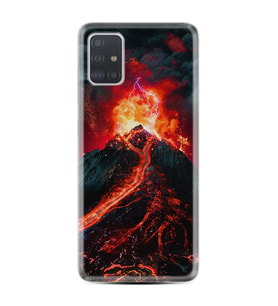 Samsung a71 A72 A73 A7 A9 2018 C7 C9 Kılıf Desenli Silikon Yanardağ 1611