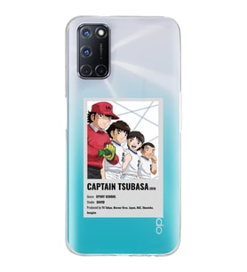 Oppo A52/A72/A92 Uyumlu Tsubasa Poster Tasarımlı Şeffaf Telefon Kılıfı