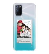 Oppo A52/A72/A92 Uyumlu Tsubasa Poster Tasarımlı Şeffaf Telefon Kılıfı