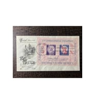USA AMERİKA NEW YORK 5. Uluslararası Filateli Fuarı 1956 Damgalı İLK GÜN ZARFI Official FIPEX Cove