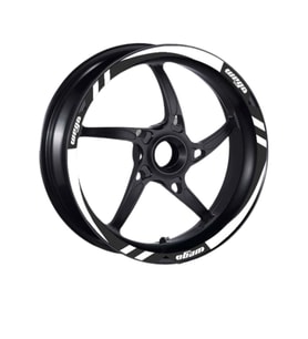 Tvs Wego 110 2012 - 2024 Uyumlu Beyaz 1 Set Jant Şeridi