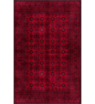 Eliana Home Baskılı, Yıkanabilir Kaymaz Taban Salon Halısı LNA1537-HT651 100x150 cm (Kırmızı)