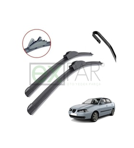 SEAT CORDOBA ÖN CAM SİLECEK SÜPÜRGESİ TAKIMI 2003 - 2005 SAĞ SOL CORDOBA SİLECEK