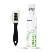 Duver 200 ml Süet ve Nubuk Ayakkabı Yenileyici Sprey Ve Nubuk Fırça (Beyaz)