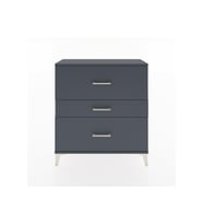Arges Şifonyer 3 Çekmeceli 88x30x96 Antrasit-Antrasit