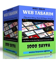 Hızlı Kolay Web Tasarım Öğreten Kitap Seti