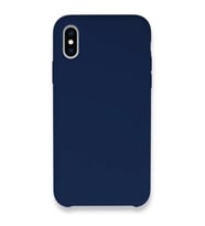 Apple iPhone XS Max Kılıf Lansman Legant Silikon - Lacivert