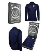 Fenerbahçe Orijinal 23/24 A Takım Yarım Fermuar Çocuk Sweat Kişiye Özel Kutulu (Lacivert)