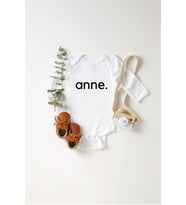 Unisex Bebek Anne Baskılı Body Zıbın