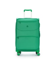Benetton Orta Boy Kumaş Valiz Yeşil Bnt2400