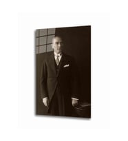 Miyrem Glasses Collection -A1^#  Atatürk Cam Tablo 4 Mm Dayanıklı Temperli Cam (Çok Renkli)