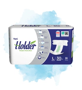Belbantlı Yetişkin Hasta Bezi - L - 120 Adet, 4 Paket