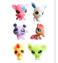 Littlest Pets Shop Minişler 6 Lı Oyuncak Miniş Ailesi 3.Model (Çok Renkli)