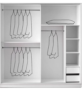 EKİN 160 CM DOLAP