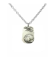 Kuroko Seirin Basketbol Takımı Kolyesi – Anime Tarzı Unisex Aksesuar - 60 cm Zincir