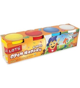 Lets 4 lü Oyun Hamuru