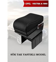 opel vectra a 1995 kol dayama Lüks geniş model Yastıklı Siyah Deri