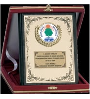 ODAK KUPA - Ahşap Plaketler - PL-069 B - 15x20 cm