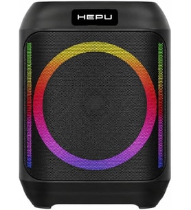 Lexroo HP-984 Taşınabilir Bluetooth Hoparlör – 6.5” Hoparlör 10W Güç RGB Işık TWS Destekli