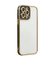 Northcity Apple İphone 14 Pro Kılıf Liva Lens Silikon - Siyah